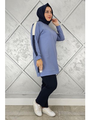 Pys Giyim Kadın Kolları Kombinli Tesettür Tunik