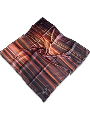 Az Hatalı Polyester La Boutique Siyah Karma Desen Eşarp 1734 - 09  34559