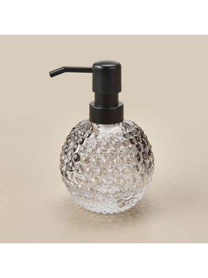 Kpm Damla Desenli Sıvı Sabunluk - Antrasit