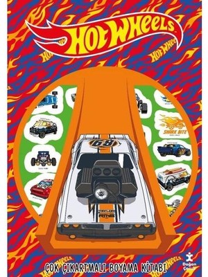 Doğan Çocuk Hot Wheels   Zıpır Boyama Kitabı