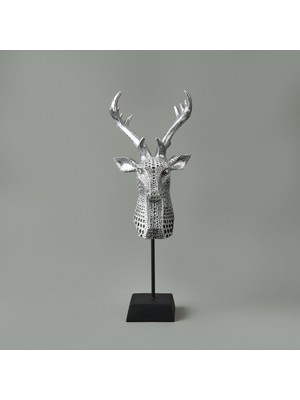 Matmel Deco Ciervo Dekor - Gümüş - 29 cm