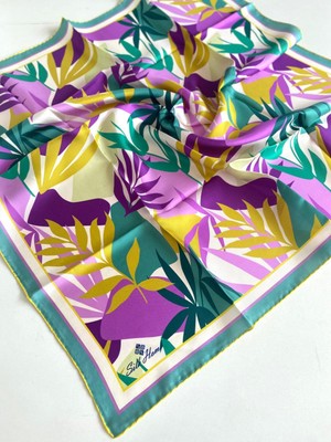 Silk Home Tivil Saf Ipek 11406-627 Yeşil Karışık Desen