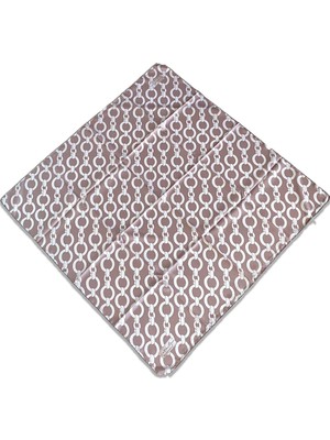 Az Hatalı Polyester La Boutique Vizon Zincir Desen Eşarp 1809 - 04  34778