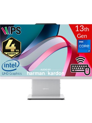 Lenovo Ideacentre 27IRH9 Intel Core I7-13620H 64GB Ddr5 512GB SSD Intel UHD Graphics 27 Fhd IPS Windows 11 Pro Kablosuz Klavye+Mouse