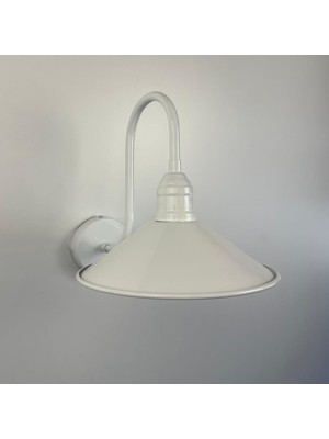 Bamyum Noyra Beyaz Metal Aplik Mutfak Iç Mekan Salon Cafe Ofis Pastane Modern Dekoratif Aplikleri