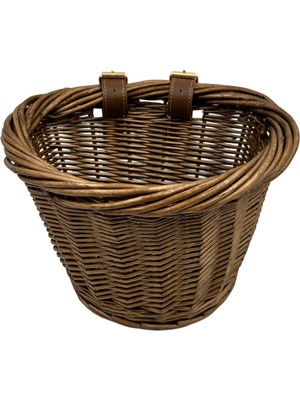Trendbisiklet BİSİKLET ÖRME HASIR SEPET, PRATİK KAYIŞ BAĞLANTILI (20"-24" JANT)