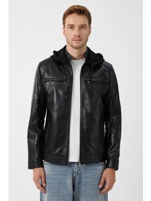 Eskişehir Mağazacılık 111701 Dericompany Demar Erkek Deri Mont