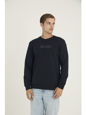 Kly Erkek Pamuklu Basic Sweatshirt 407