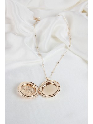 Liveyn Design Resim Konabilen Kapaklı Uçlu Kolye