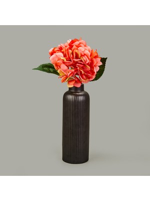 Evidea Deco Ortanca Dal Çiçek - Turuncu - 37 cm