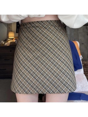 bebekokusu Likralı A Kalite Mini Etek Çokrenkli