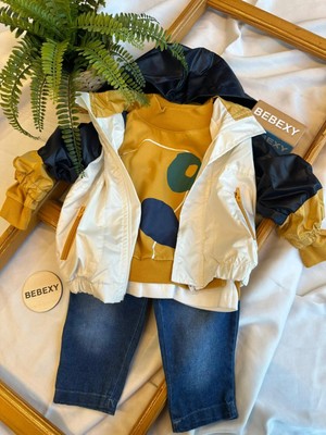 bebexy Paraşüt Çeket Takım 3'lü