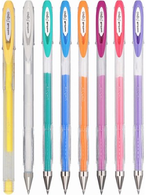 Uni-Ball Uniball Signo Angelic Color UMN-120AC Jel Kalem 0.7 8 Renk