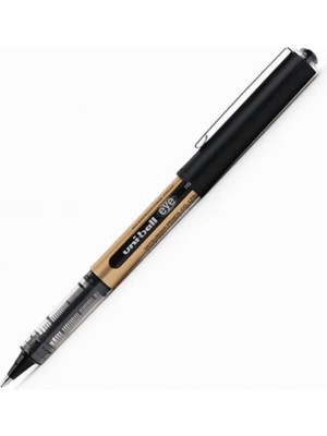Uni-Ball Roller Kalem (12 Adet)10 Eye Broad Jel Bilye Uç Imza Kalemi 1.0 mm Siyah UB-150