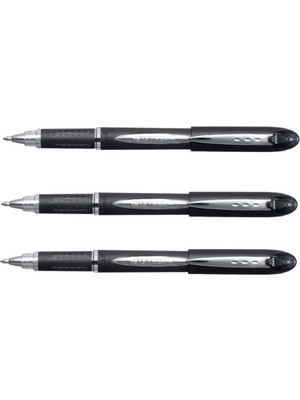 Uni-Ball Siyah Jetstream Hızlı Yazı Kalemi 1.0 1'li (SX-210) 3 Adet