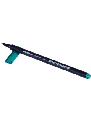 Pensan Fineliner Keçeli Kalem 0.4 mm Yeşil (3 Adet)