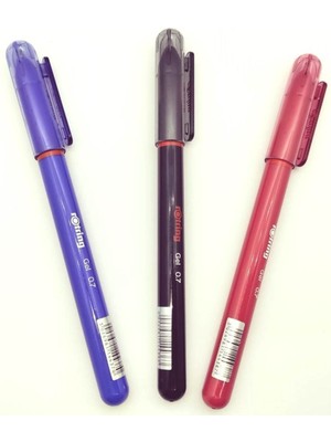 Rotring 2185 Crystaljelly Jel Kalem 3'lü Metalik Set