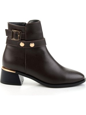 Bambi Kahve  Kadın Bot & Bootie K02924125609