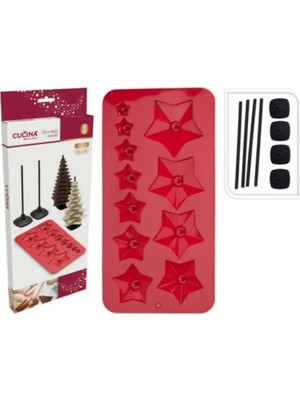 Koopman Ecrou Ağaç Şeklinde Çikolata Silikon Kalıbı