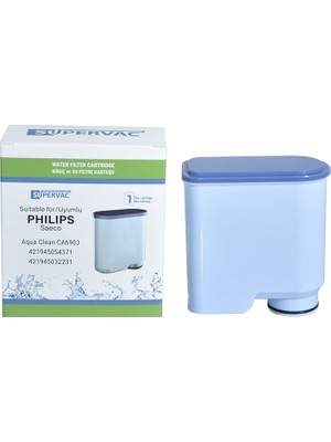 Supervac Philips Espresso Makinesi Saeco Aquaclean Ca6903/00 ile Uyumlu Filtre