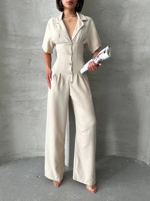 Ronanna Uzun Keten Tulum S255059