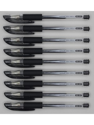 Uni-Ball UM-151ND 0.38 Iğne Uçlu Jel Kalem Siyah (9ADET)