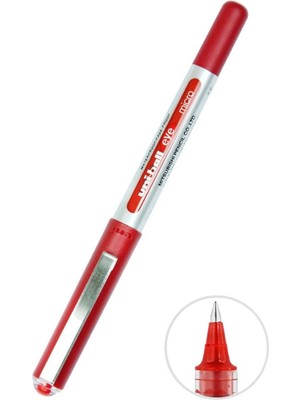Uni-Ball Pilot Kalem 1 Adet Uniball Eye Mikro 0.5 mm Roller Pilot Kalem UB-150 Roller Uçlu Likit Mürekkepli P
