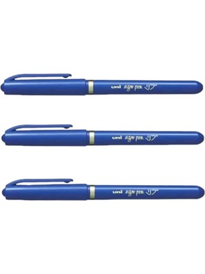 Uni-Ball Mitsubishi Sign Pen 1.0 Akrilik Uçlu Imza Kalemi Mavi ( Üç Adet )