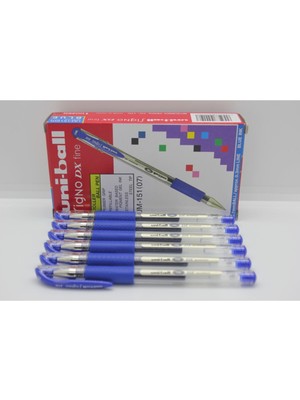 Uni-Ball UM-151 Signo Dx Fine Jel Kalem 0,7 mm Mavi 6ADET