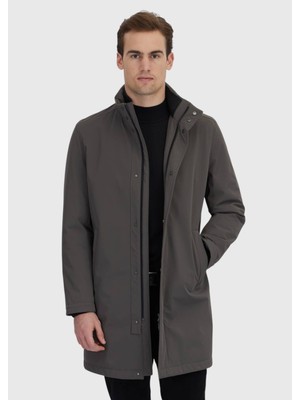 Ramsey Kahverengi Regular Fit Dik Yaka Casual Dokuma Kaban