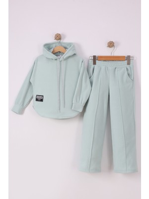 Monox Kız Çocuk Sim Ipli Vogue Fitilli Polar Takım