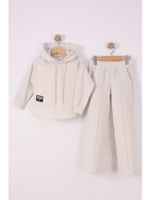 Monox Kız Çocuk Sim Ipli Vogue Fitilli Polar Takım