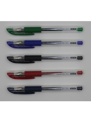 Uni-Ball UM-151ND 0.38 Iğne Uçlu Jel Kalem Siyah-Kırmızı-Mavi-Yeşil-(Mavi-Siyah)