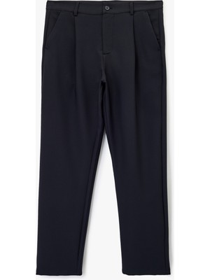 Koton Rahat Kalıp Cepli Pileli Kumaş Pantolon