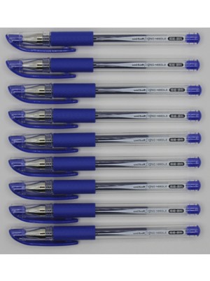 Uni-Ball UM-151ND 0.38 Iğne Uçlu Jel Kalem Mavi (9ADET)