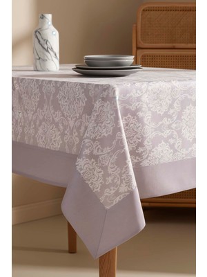 Damascus Gri Masa Örtüsü 160X220 cm