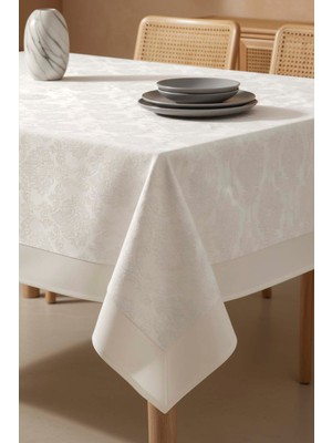 Damascus Krem Masa Örtüsü 160X220 cm