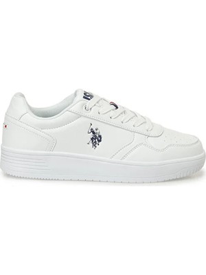 U.s. Polo Assn. Coster 5pr Uniseks Spor Ayakkabı Beyaz