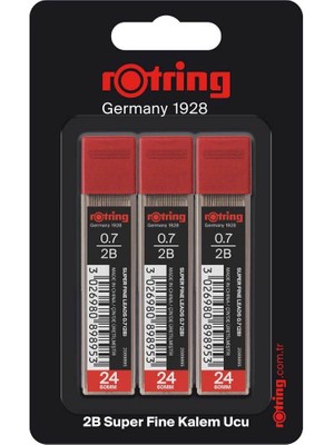 Rotring Süper Polimer 0,7 Kalem Ucu (4 Adet)