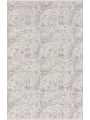 Vivaldi Home Mısya 1092 Gri Desenli Salon Halısı Koridor Halısı Kesme Halı Yolluk