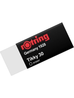Rotring Tikky 30 Sınav Silgisi, Beyaz, Iz Bırakmaz ve Tozsuz