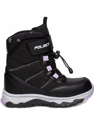 Trender Polact Filet 24080 Siyah Kız Çocuk Bot & Bootie DM04C24080