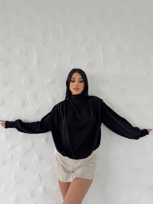 My Jest Fashion Vatkalı Dökümlü Bluz