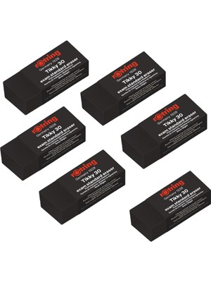 Rotring Tikky 30 Silgi 12 Adet Uzun Ömürlü Kaliteli Malzeme Kullanıcı Dostu