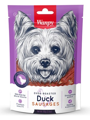 Wanpy Ördek Etli Sosis 100 gr SA-02H Köpek Ödülü