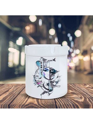 Müzikal Sanat Tasarımı Baskılı Küllük Kül TABLASI-100145452