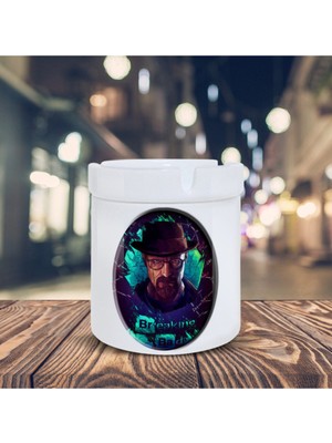 Breaking Bad Kimyacı Baskılı Küllük Seramik Kül TABLASI-70092