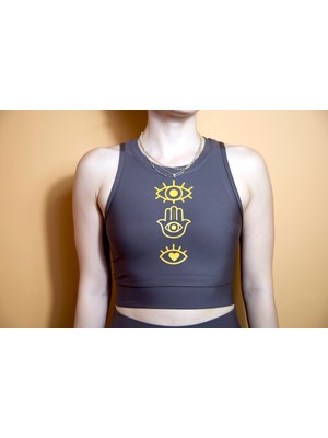 Satya See Wıth Your Heart Yoga Croptop