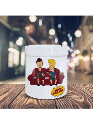 Beavis And Butt Head Baskılı Küllük Seramik Kül TABLASI-178540