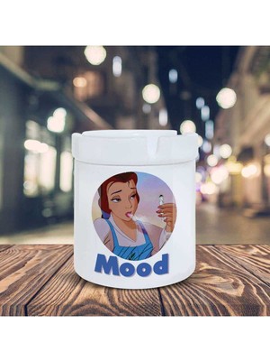 Mood Küllük Prenses Belle Baskılı Kül Tablası K-153